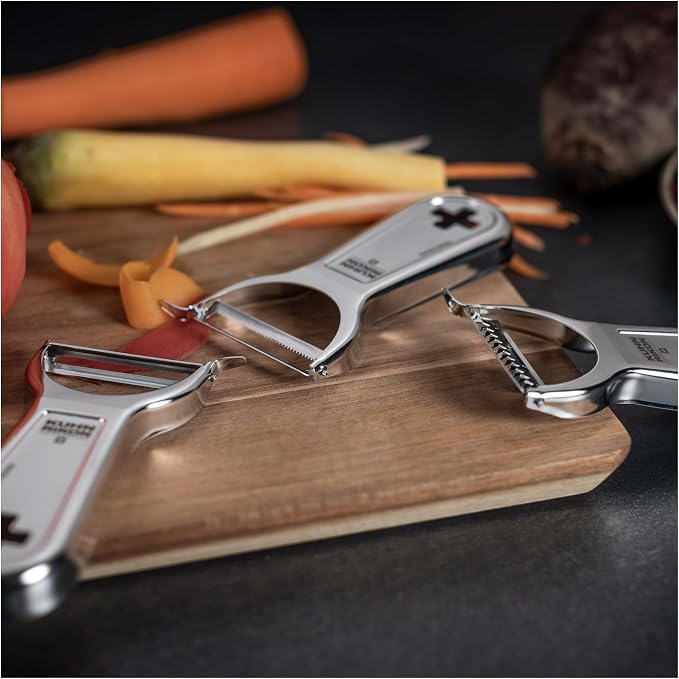 Kuhn Rikon "Swiss Metallic" Julienne Cross Peeler - Image 6