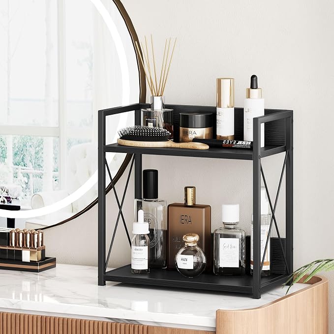 Giikin Kitchen Countertop Organizer, 2 Tier Coffee Bar Organizer, Kitchen - Image 8