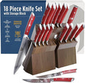 Dalstrong 18-Piece Gladiator Colossal Knife Block Set — German High-Carbon Steel by Dalstrong