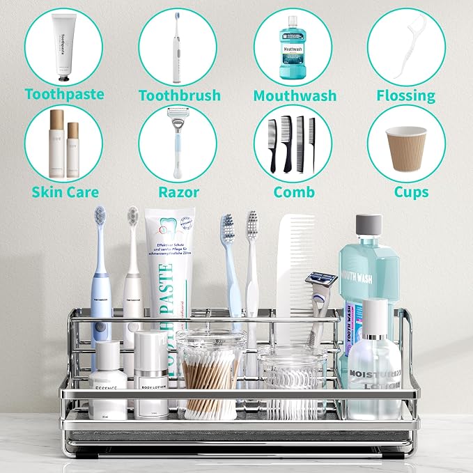 HapiRm Toothbrush Holders for Bathroom - Image 2