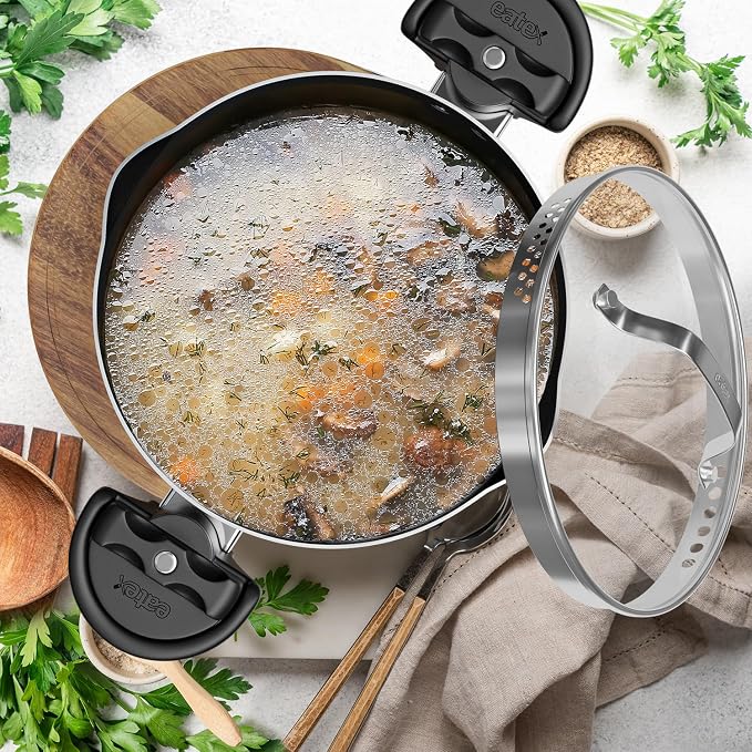 EATEX Pasta Pot with Strainer Lid - Image 9
