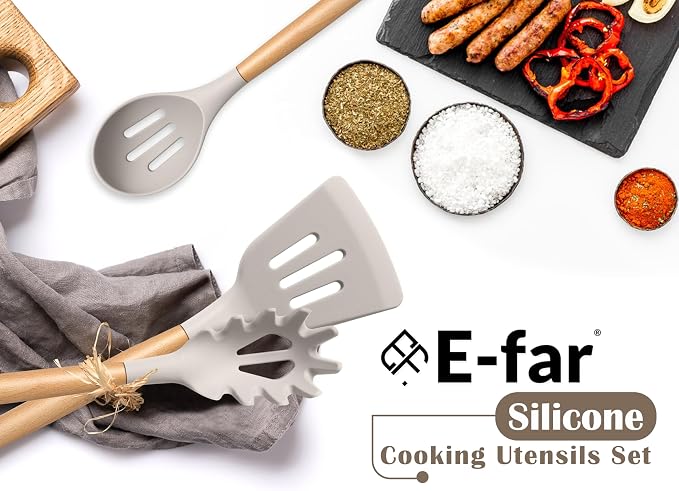 E-far Silicone Kitchen Utensils Set - Image 7