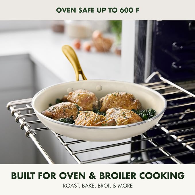 GreenPan Swift 10" Ceramic Nonstick Frying Pan Skillet, PFAS & PFOA-Free - Image 5