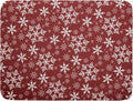 Christmas Dish Drying Mat for Kitchen Counter 24x18 Inch Xmas Snowflake Drying by Trongr