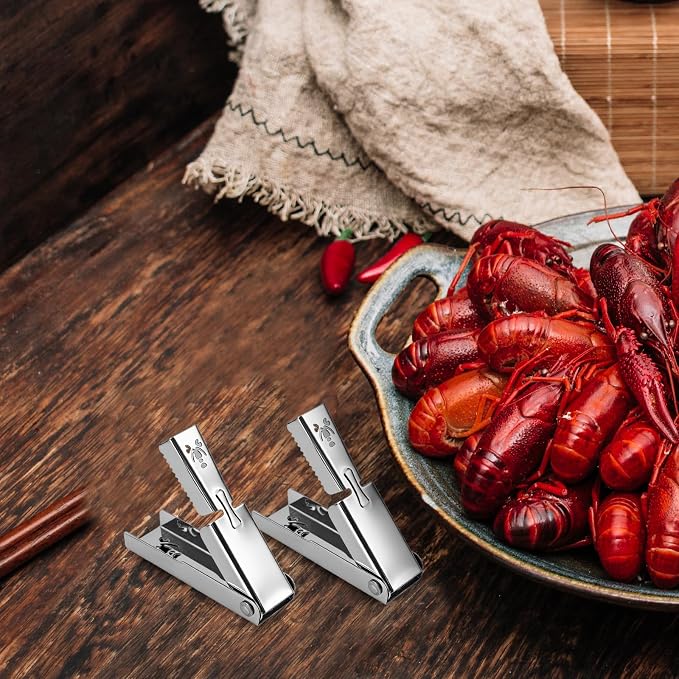 4pcs Crawfish Peeler Tool, Hollow Design Stainless Steel Shrimp & Crayfish - Image 4