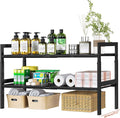 Under Sink Organizer and Storage 16.5"-30.7" Expandable Length, Adjustable by Home