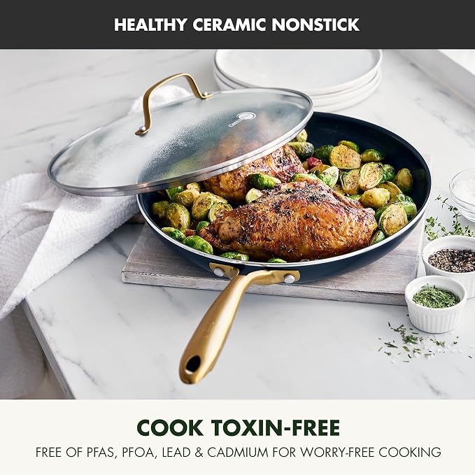 GreenPan Swift Cookware 12" Frying Pan Skillet - Image 2
