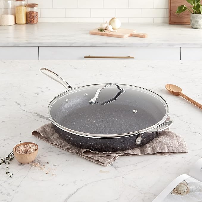 Granitestone 14 Inch Large Non stick Frying Pan - Image 2