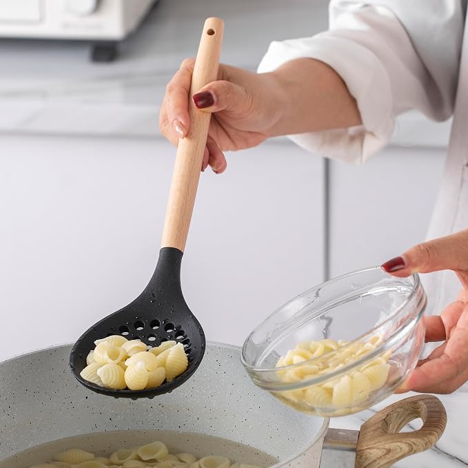Country Kitchen Non Stick Silicone Utensil Set - Image 6