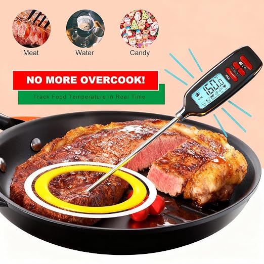 Antonki Meat Thermometer Digital, Smart Instant Read Food Thermometer - Image 7