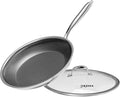 Honeycomb Stainless Steel Nonstick Frying Pan, Induction Cooktop Compatible by XBM