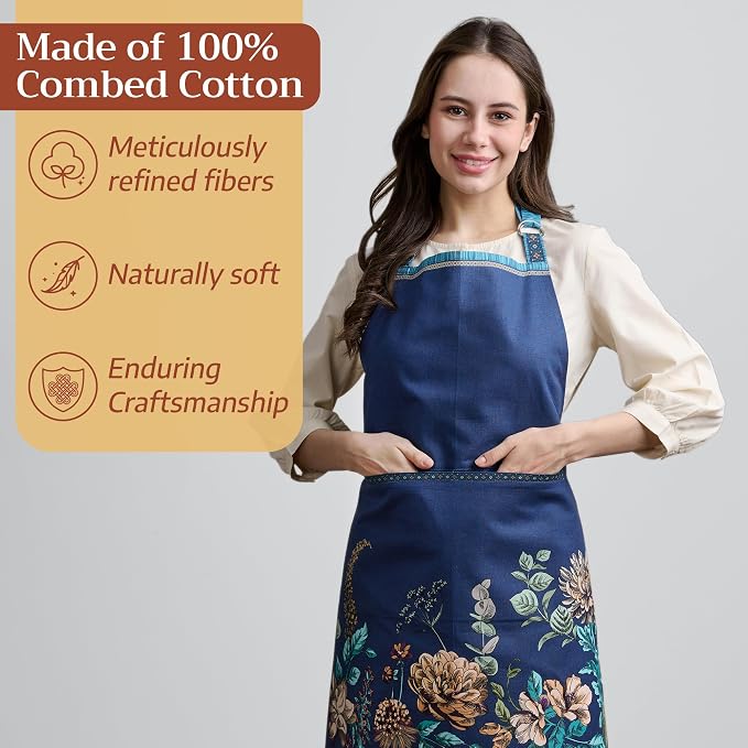 Maison d' Hermine 100% Cotton Apron - Image 4