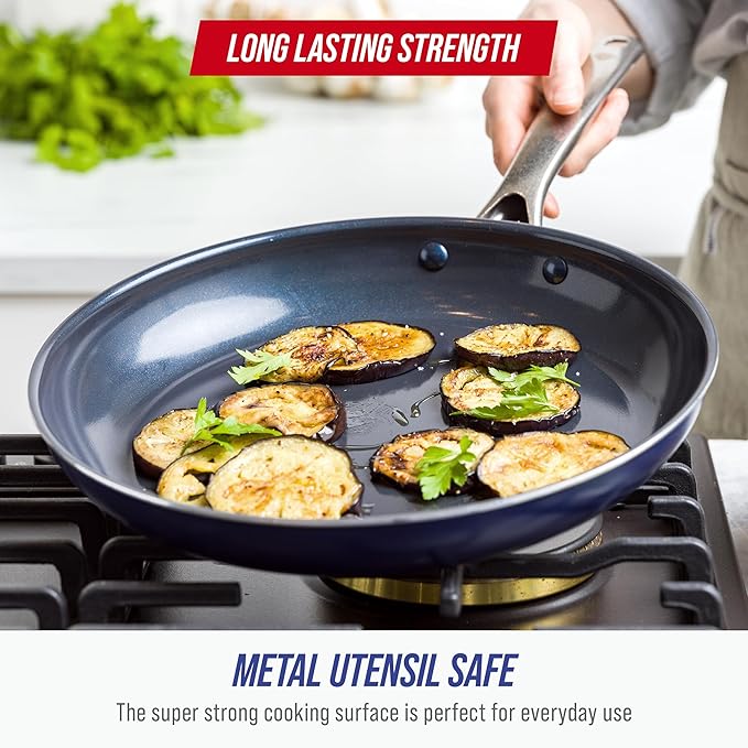 Blue Diamond 12" Nonstick Frying Pan - Image 7