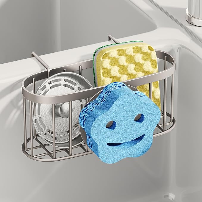 SWTYMIKI Sponge Holder for Kitchen Sink by SwtyMiki-TidyHomeSweetLife