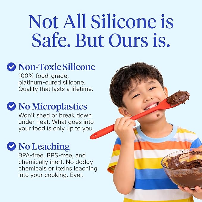 GIR 5-Piece Silicone Kitchen Utensils Set, Non-Toxic Cooking Utensils - Image 4
