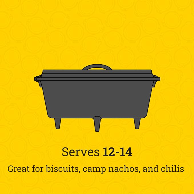 Lodge Boy Scouts of America Cast Iron Camp Dutch Oven, Pre-Seasoned - Image 6