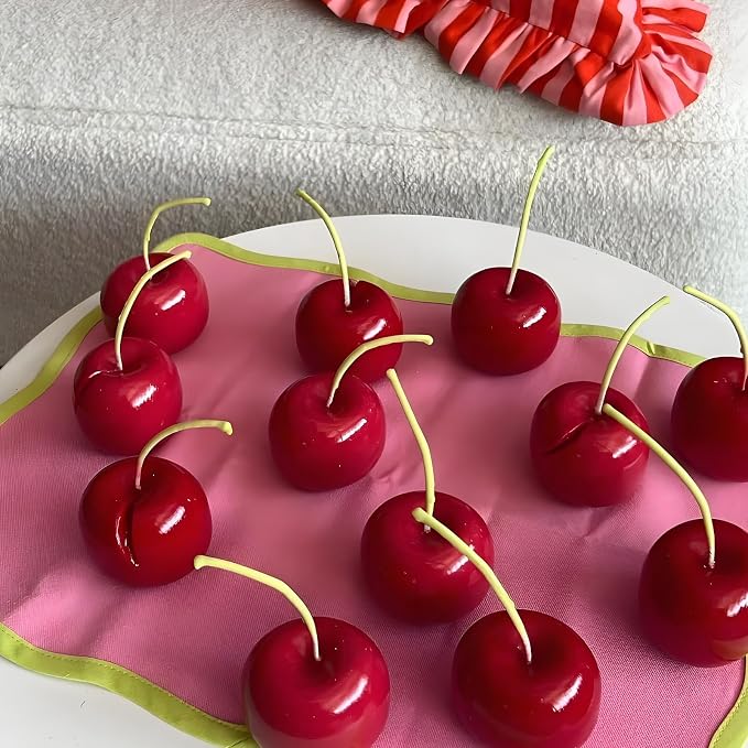 Silicone Cherry Molds, 35-Cavity 3D Cherry Chocolate Baking Tray - Image 7