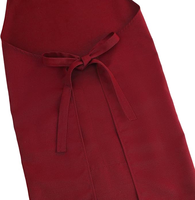 Apron for Men Women with Adjustable Straps and Large Pockets, Canvas Cotton - Image 6