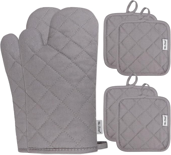 Oven Mitts and Pot Holders Sets by Win+Change