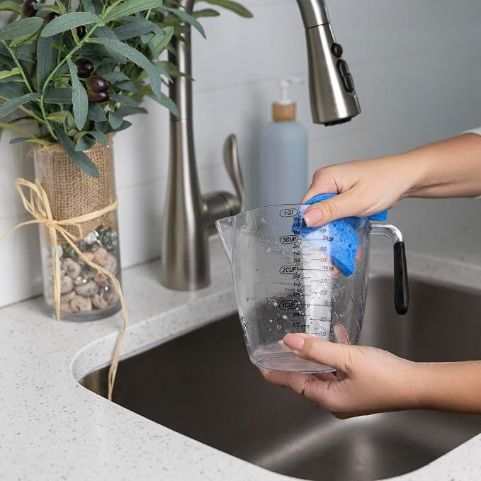 Dalup Measuring Cup Set – Clear Plastic Liquid Measuring Cups - Image 5