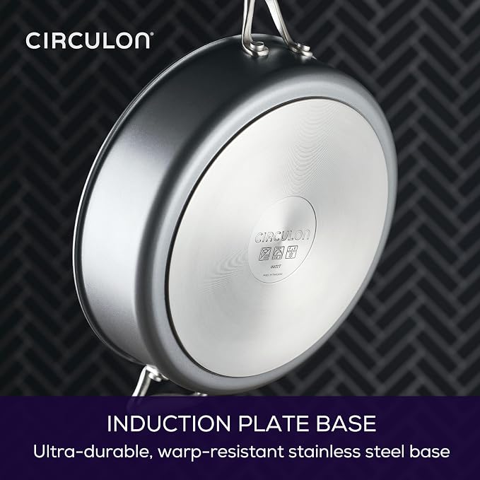 Circulon A1 Series with ScratchDefense Nonstick Induction Cookware, Large Saute - Image 8