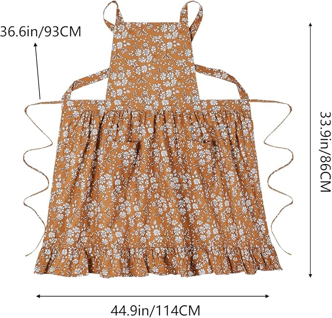 Pinknoke Vintage Pinafore Apron Dress - Image 6