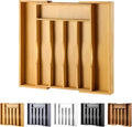 Expandable Bamboo Kitchen Drawer Organizer by oridom