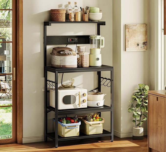 SUPERJARE Kitchen Bakers Rack - Image 2
