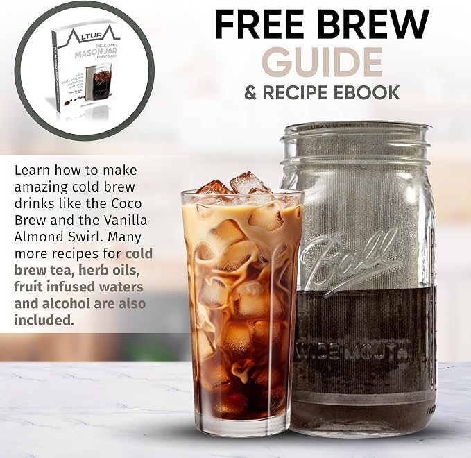 Altura The TUBE Cold Brew Coffee Maker and Tea Infuser - Image 5