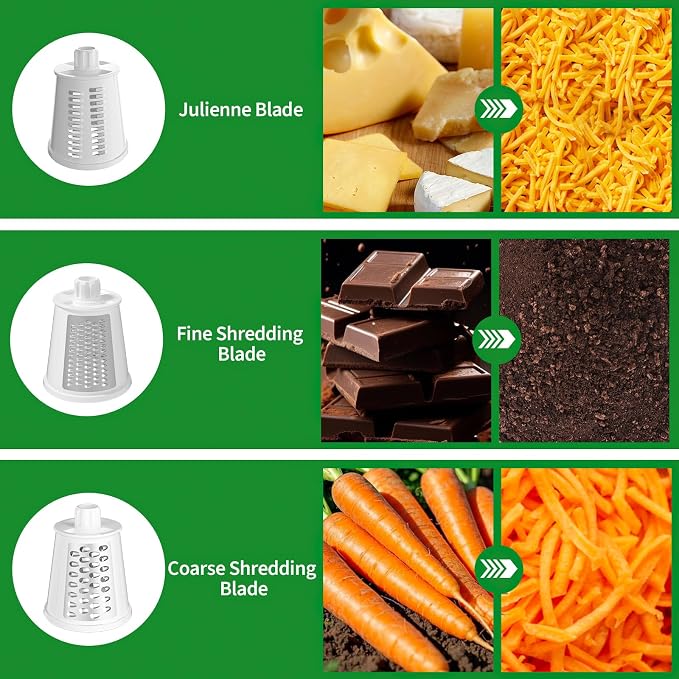Ourokhome Rotary Cheese Grater Cheese Shredder - Image 3