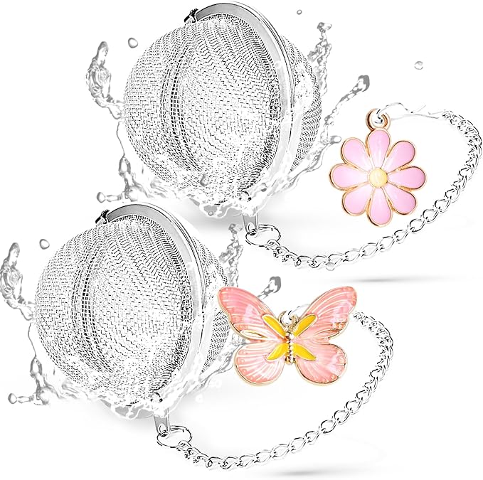 Set of 2 Tea Infuser for Loose Leaf Tea by TeaSanavie
