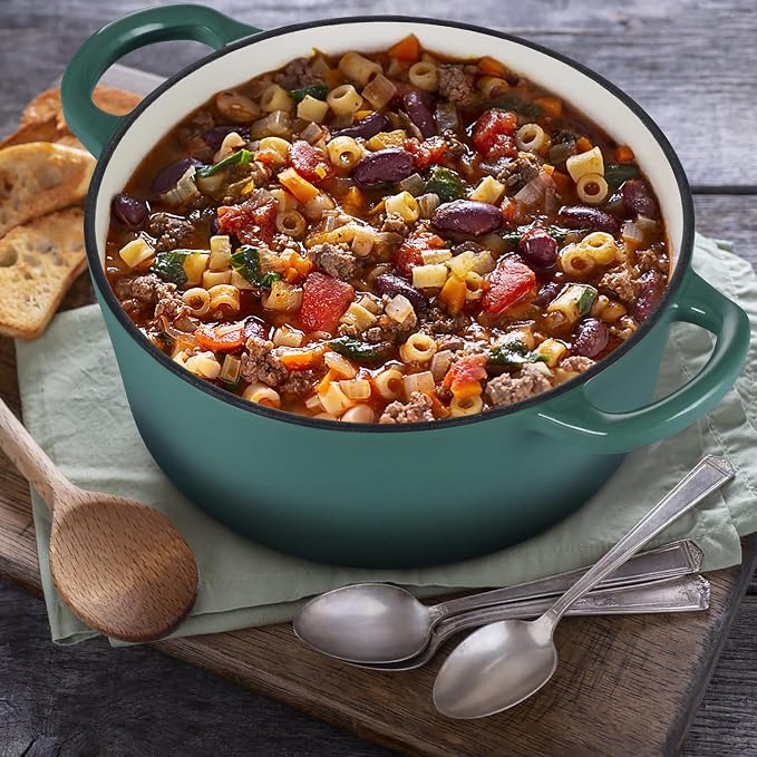 E-far 3 Qt Enameled Cast Iron Dutch Oven - Image 6