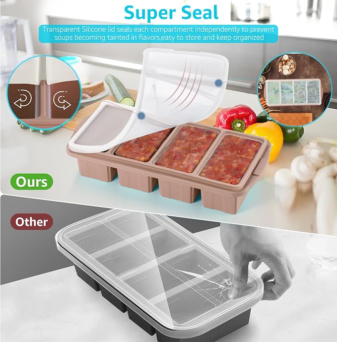 Ztomine Silicone Freezer Tray - Image 5