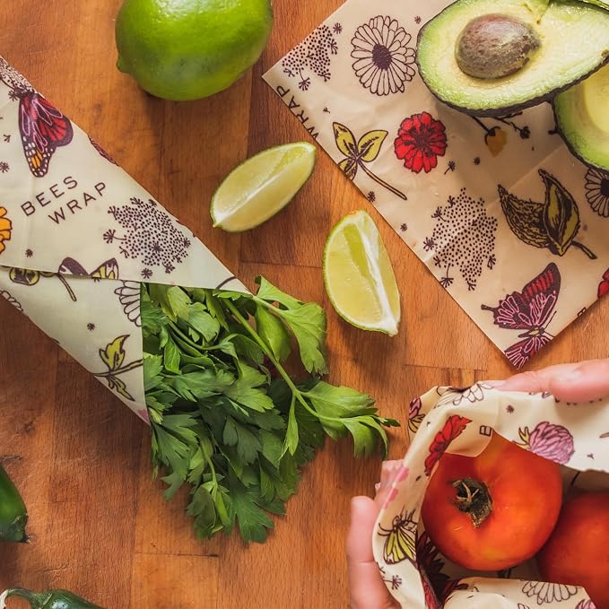 Bee's Wrap Vegan Beeswax Wraps for Food - Image 3