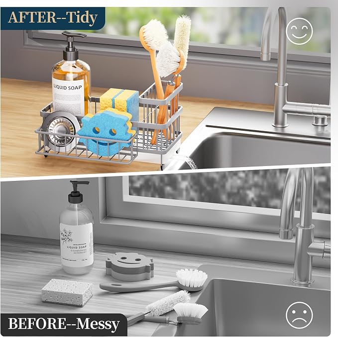 Consumest Sponge Holder for Kitchen Sink - Image 7