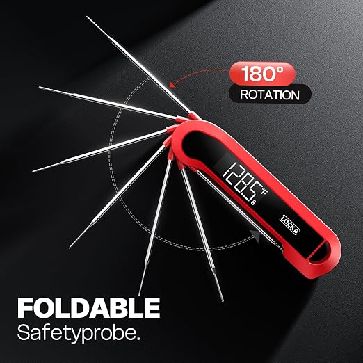 0.3 Sec Instant Read Meat Thermometer Digital - Image 4