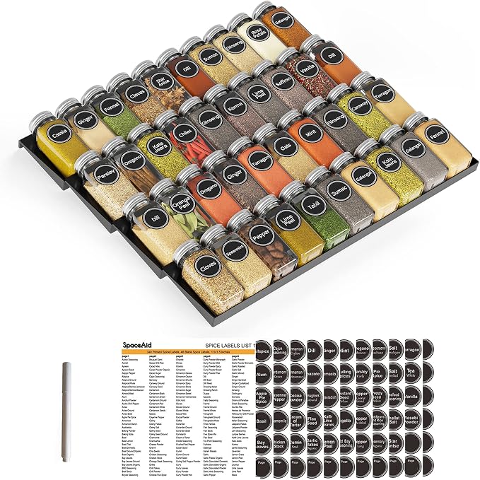 SpaceAid Spice Drawer Organizer by SpaceAid