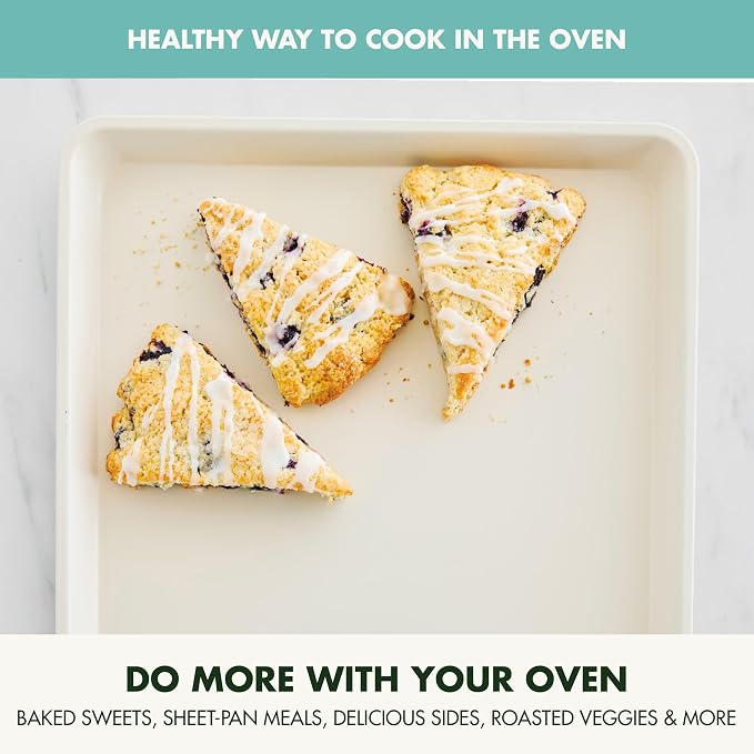 GreenPan Bakewell 13"x18" Baking Sheet Pan, Healthy Ceramic Nonstick Bakeware - Image 5