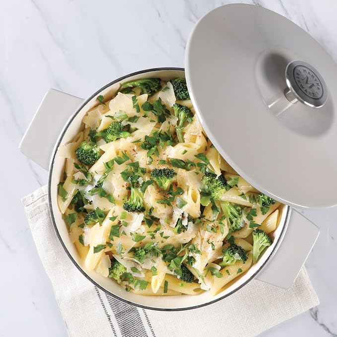Martha Stewart Eastholm 3-Quart Enameled Cast Iron Dutch Oven - Image 8