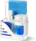 Kitchen Soap Dispenser Set, 4-in-1 Dual Hand and Dish Soap Dispenser by Eavida