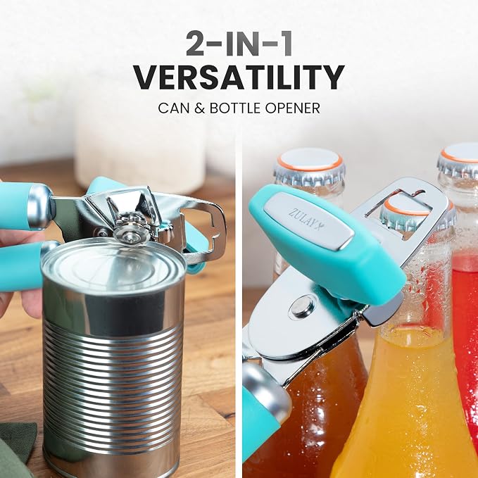 Zulay Kitchen Heavy Duty Stainless Steel Can Opener Manual - Image 7