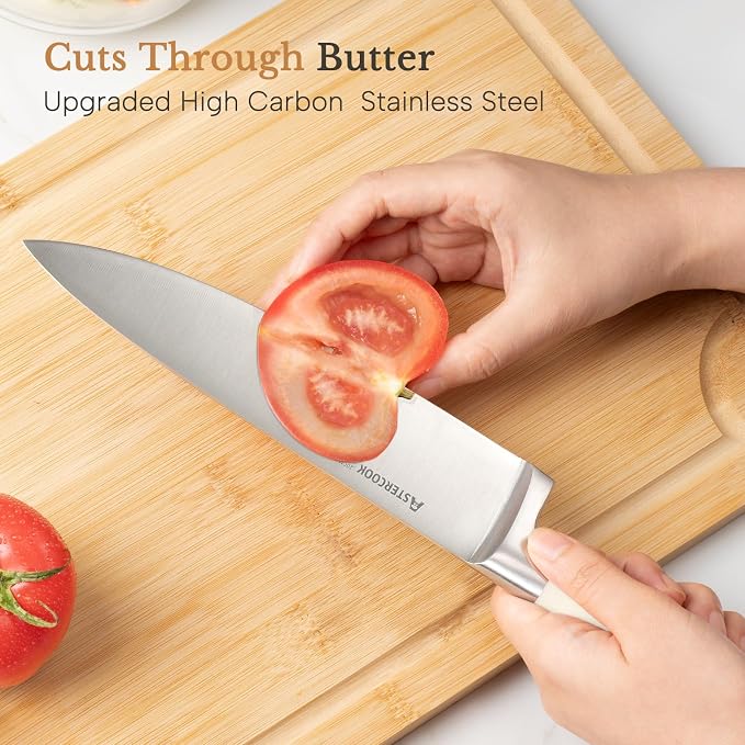 Knife Set, Astercook Kitchen Knife Set - Image 3
