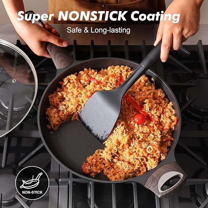 SENSARTE Ceramic Nonstick Frying Pan Skillet - Image 2