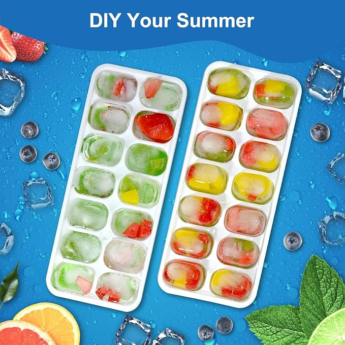 Ice Cube Tray, Ice Cube Trays for Freezer 5 Pack - Image 5