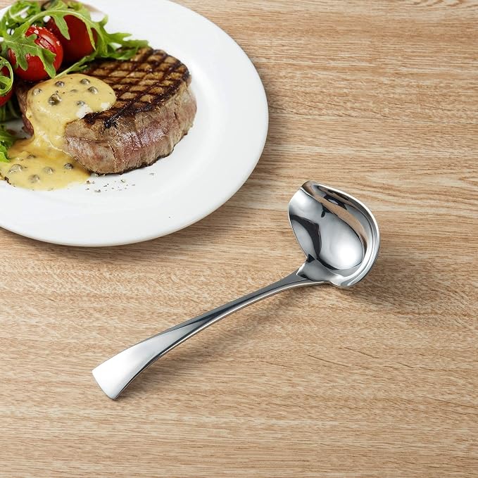 IMEEA 2-Piece Small Ladle Set, 18/10 Stainless Steel - Image 6