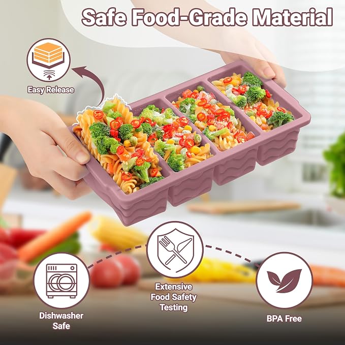 Doasuwish Silicone Freezer Tray - Image 3