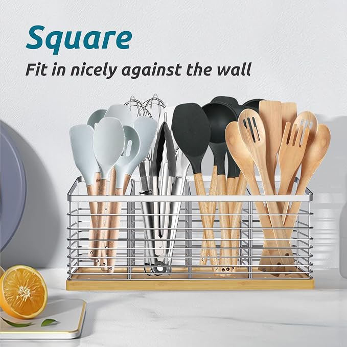 Suli Extra Large Kitchen Utensil Holder - Image 5
