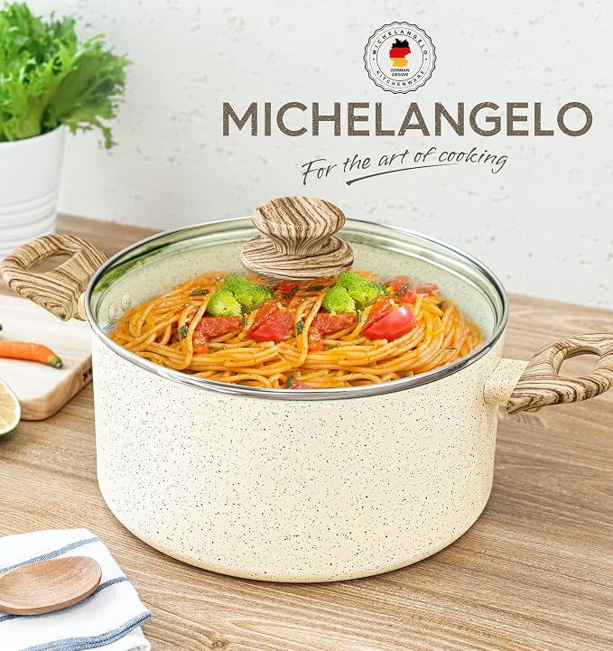 MICHELANGELO 5 Quart Stock Pot - Image 7
