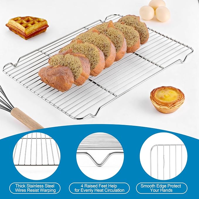 Herogo Stainless Steel Baking Pan Sheet - Image 4