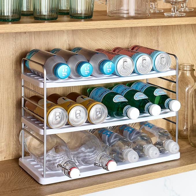 YouCopia UpSpace Water Bottle and Travel Mug Cabinet Organizer, Adjustable - Image 9